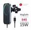 Picture of Swissten Magsafe Air Vent Car Holder With 15W Wireless Charging