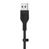 Picture of Belkin Flex USB-A/USB-C to 15W 1m mfi. cert. black CAB008bt1MBK