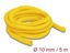 Attēls no Delock Woven Sleeve self-closing heat-resistant 5 m x 10 mm yellow