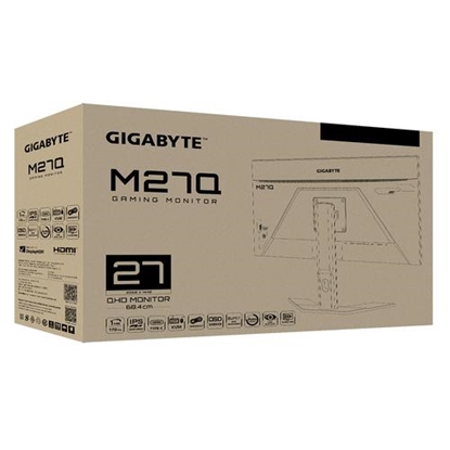 Изображение Gigabyte M27Q LED display 68.6 cm (27") 2560 x 1440 pixels Quad HD Black