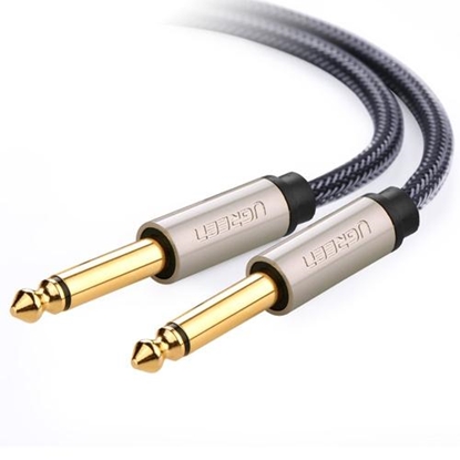 Изображение Kabel Ugreen Jack 6.3mm  - Jack 6.3mm 2m szary (10638)