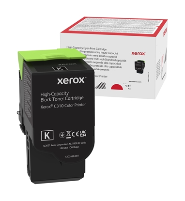 Attēls no Xerox Genuine C310 / C315 Black High Capacity Toner Cartridge (8,000 pages) - 006R04364
