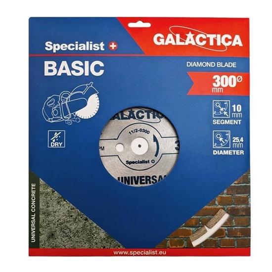 Picture of Dimanta disks Galactica 300x10x25.4