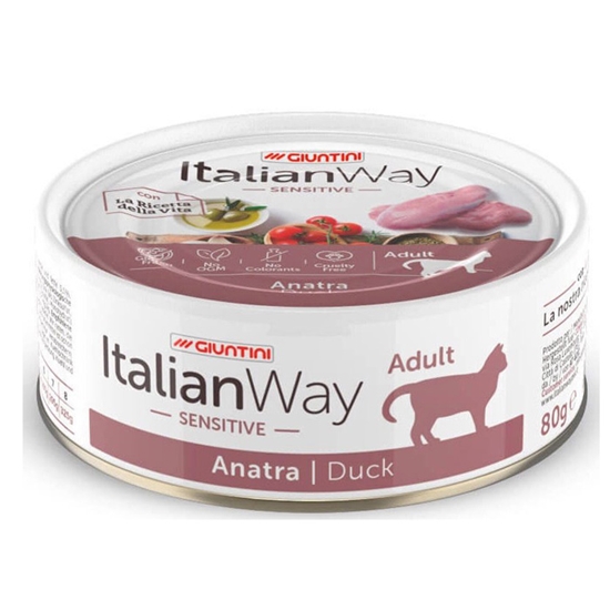 Picture of Konservi kaķiem Italian Way  Sensitive 80gr