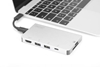 Picture of DIGITUS Dockingstation USB3.0/C 6Port Travel Dock 4K silber