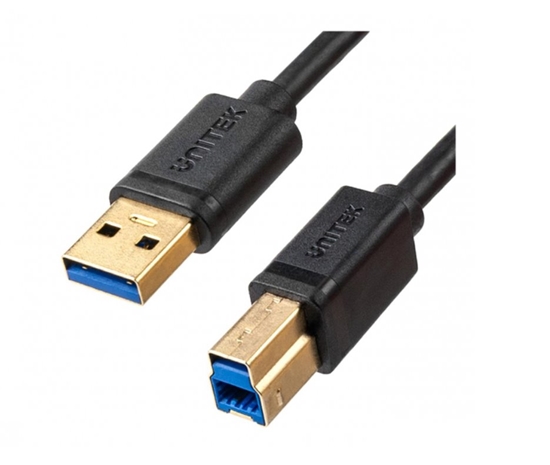 Изображение Unitek C14095BK USB-A to USB 3.0 Printer Cable, 2m