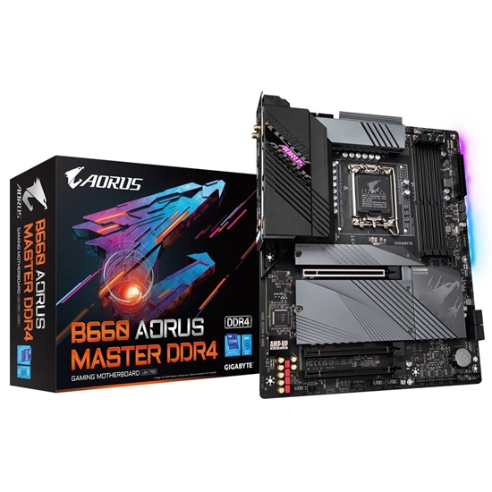 Изображение Gigabyte B660 AORUS MASTER DDR4 Intel B660 LGA 1700 ATX