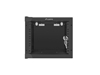 Изображение LANBERG 10" WALL-MOUNTED RACK CABINET 4U (280X310, BLACK)