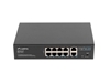 Изображение Lanberg Switch PoE+ Rack 10"/19" RSFE-8P-2GE-120