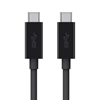 Picture of Belkin F2CU049bt2M-BLK USB cable 2 m USB 3.2 Gen 1 (3.1 Gen 1) USB C Black