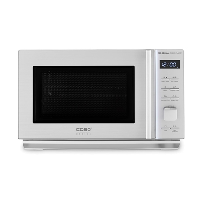 Attēls no Caso | Microwave Oven with Grill | MG 20 Cube | Free standing | 800 W | Grill | Silver