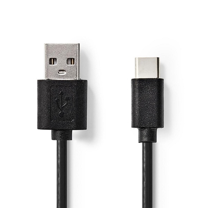Attēls no CCGT60600BK20 USB 2.0 | USB-A Male | USB-C™ Male | 480 Mbps | 2 m.
