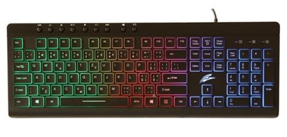 Attēls no Evolveo GK640 keyboard USB QWERTZ Black