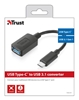 Picture of Adapteris Trust Calyx USB-C to USB-A Black