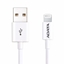 Изображение Kabel USB ADATA USB-A - Lightning 1 m Biały (AMFIPL-1M-CWH)