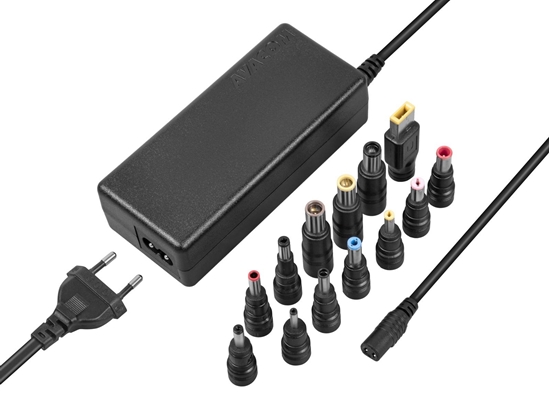 Изображение AVACOM QUICKTIP 65W - UNIVERSAL ADAPTER FOR NOTEBOOKY + 13 CONNECTORS