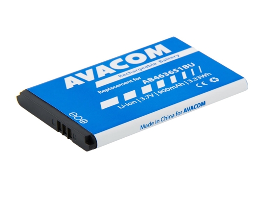 Picture of AVACOM BATTERY FOR MOBILE PHONE SAMSUNG B3410 CORBY PLUS LI-ION 3,7V 900MAH (REPLACEMENT AB463651BU)