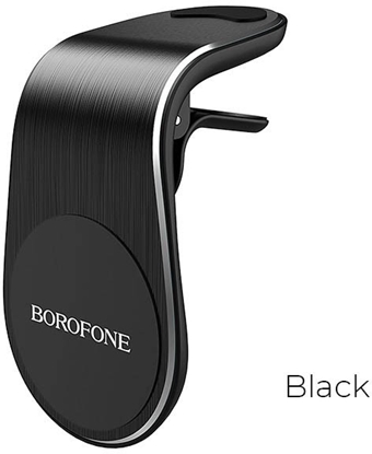 Изображение Borofonecar phone holder H10 Magnetic, black