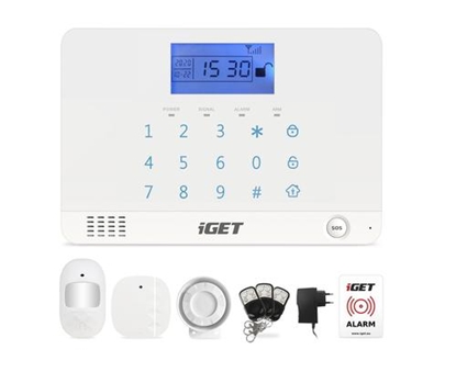 Attēls no iGET M3B security access control system White