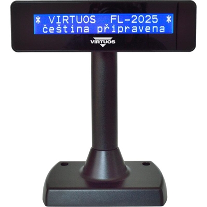 Изображение LCD zÃ¡kaznickÃ½ displej Virtuos FL-2025MB 2x20