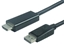 Изображение Kabel PremiumCord DisplayPort - HDMI 1m czarny (kportadk01-01)