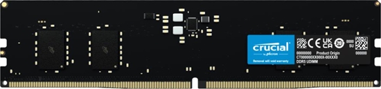 Изображение Crucial DDR5-4800            8GB UDIMM CL40 (16Gbit)