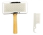 Picture of TRIXIE 2354 Silver, White, Wood Cat (animal) / Dog Brush