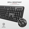 Изображение Trust ODY keyboard Mouse included RF Wireless QZERTY English Black