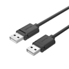 Picture of Kabel USB Unitek USB-A - USB-A 1.5 m Czarny (Y-C442GBK)