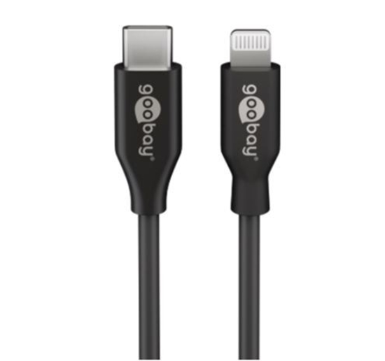 Picture of Goobay Lightning - USB-C lādēšanas kabelis, 1m, melns