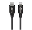 Attēls no Goobay Lightning - USB-C lādēšanas kabelis, 1m, melns