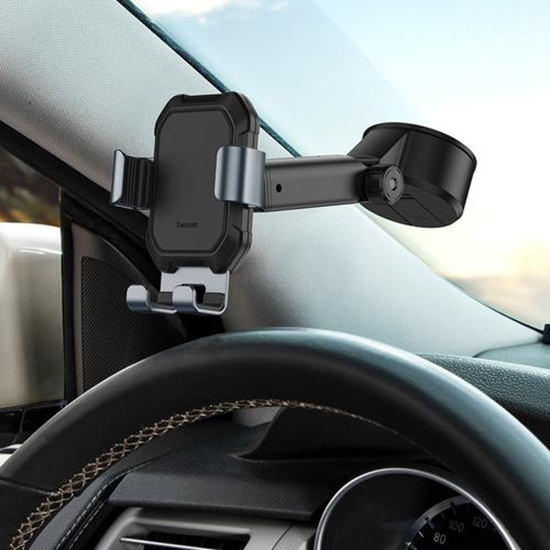 Picture of Telefona turētājs Baseus Gravity Car Mount Black