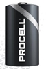 Picture of LR20/D baterija 1.5V Duracell Procell INDUSTRIAL sērija Alkaline PC1300 1gb.