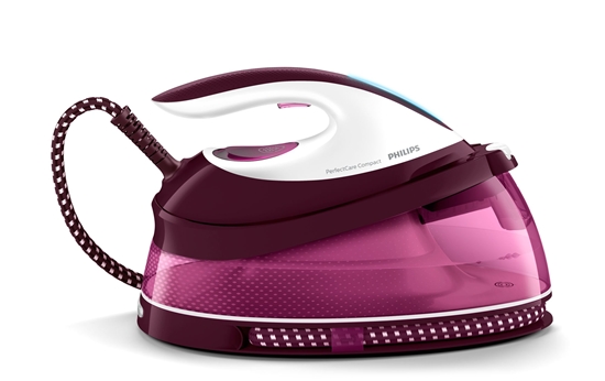 Picture of Philips GC7842/40 steam ironing station 1.5 L SteamGlide Plus soleplate Purple, White