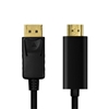 Изображение Kabel DisplayPort 1.2 do HDMI 1.4 1m Czarny