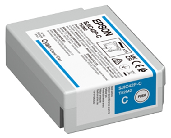 Picture of Epson SJIC42P-C ink cartridge 1 pc(s) Original Cyan