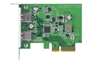 Picture of QNAP QXP-10G2U3A interface cards/adapter Internal USB 3.2 Gen 2 (3.1 Gen 2)