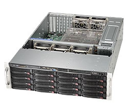 Attēls no Supermicro SuperChassis 836BA-R920B Rack Black 920 W