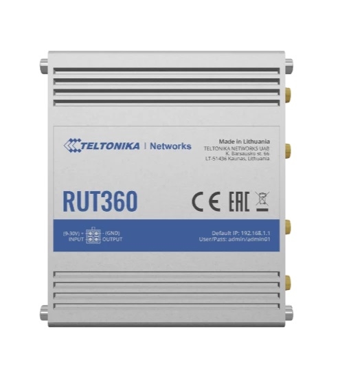 Picture of Teltonika RUT360 Industrial LTE WiFi Router