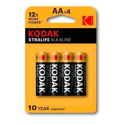 Attēls no Baterie XTRALIFE Alkaline AA (LR6) - blister 4szt 