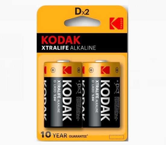 Picture of Baterie XTRALIFE Alkaline D (LR20) - blister 2szt