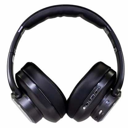 Изображение Evolveo SupremeSound SD8EQBK headphones/headset Wireless Head-band Music Micro-USB Bluetooth Black