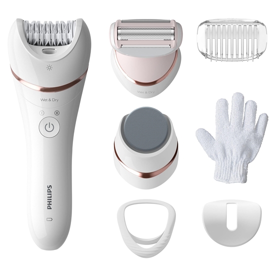 Picture of Philips BRE 730/10 Wet and dry epilator for legs, body and feet