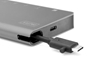 Picture of DIGITUS Dockingstation USB3.0/C 8Port Travel Dock 4K grau