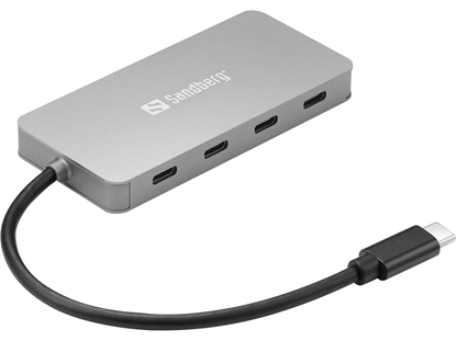 Attēls no Sandberg USB-C to 4 x USB-C Hub