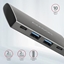 Изображение HMC-4G2 Hub 2x USB-A + 2x USB-C, USB-C 3.2 Gen 2 10Gbps hub, 13cm USB-C kabel