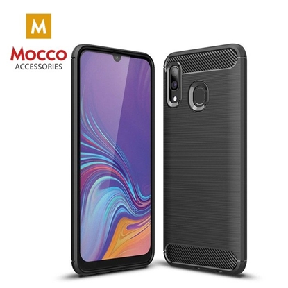 Picture of Mocco Trust Silicone Case for Samsung A805 Galaxy A80 Black