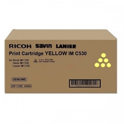 Picture of Ricoh 418243 toner cartridge 1 pc(s) Original Yellow