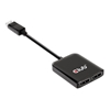 Picture of CLUB3D MST hub DisplayPort™ 1.4 to DisplayPort™ + HDMI™ 4K60Hz M/F