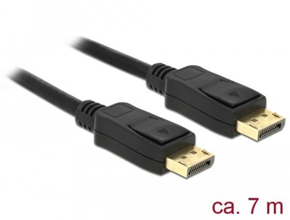 Attēls no Delock Cable Displayport 1.2 male > Displayport male 4K 60 Hz 7 m